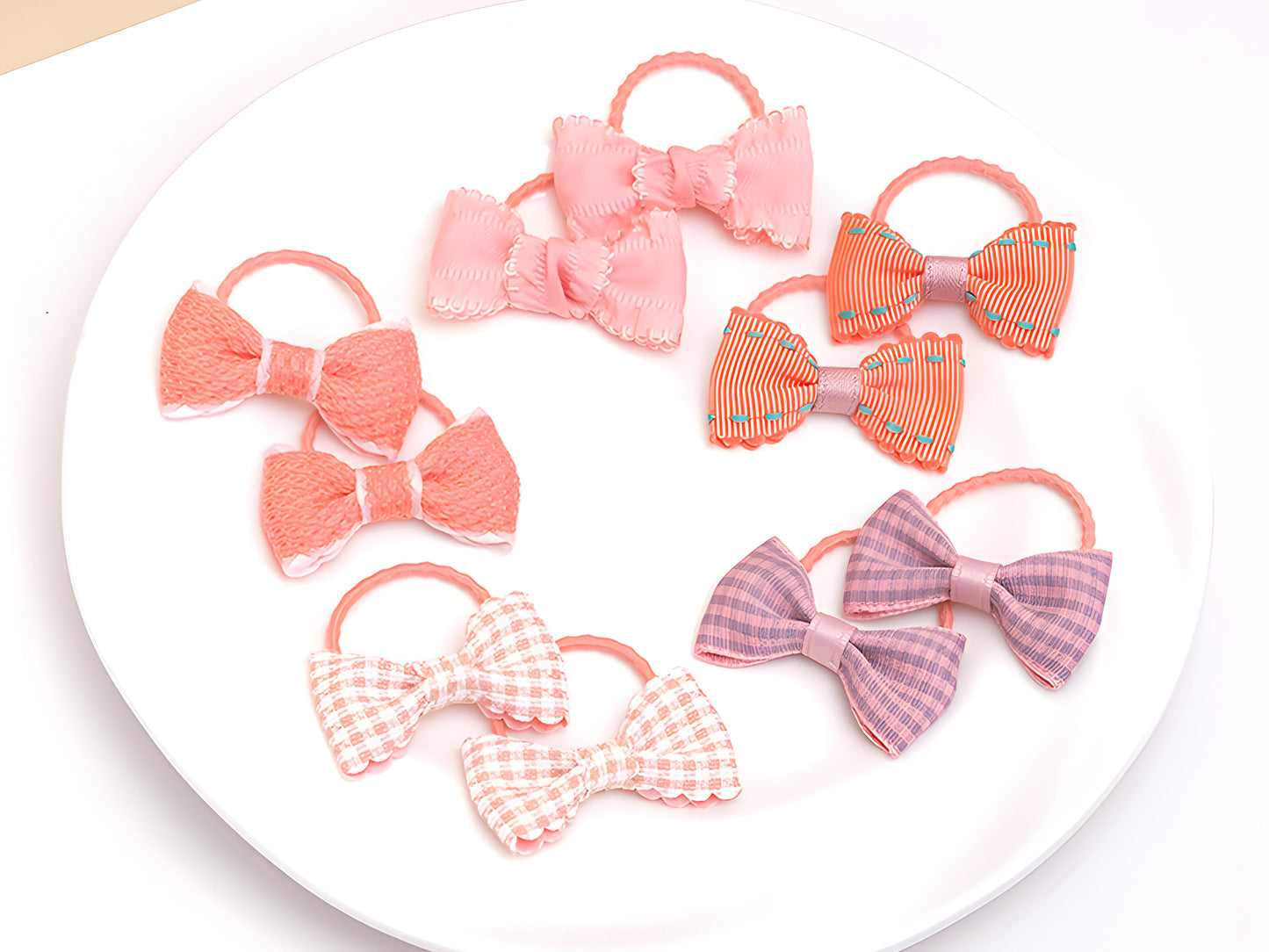 Baby Bow Hair Ties Ponytail Holder
