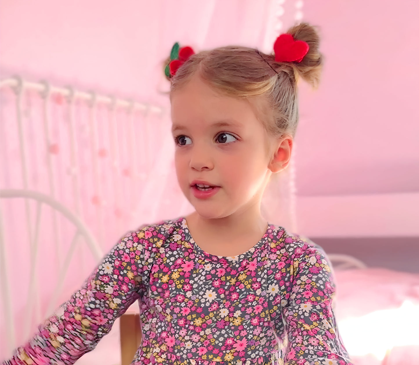 Adorable Hair Clips Set for Little Girls