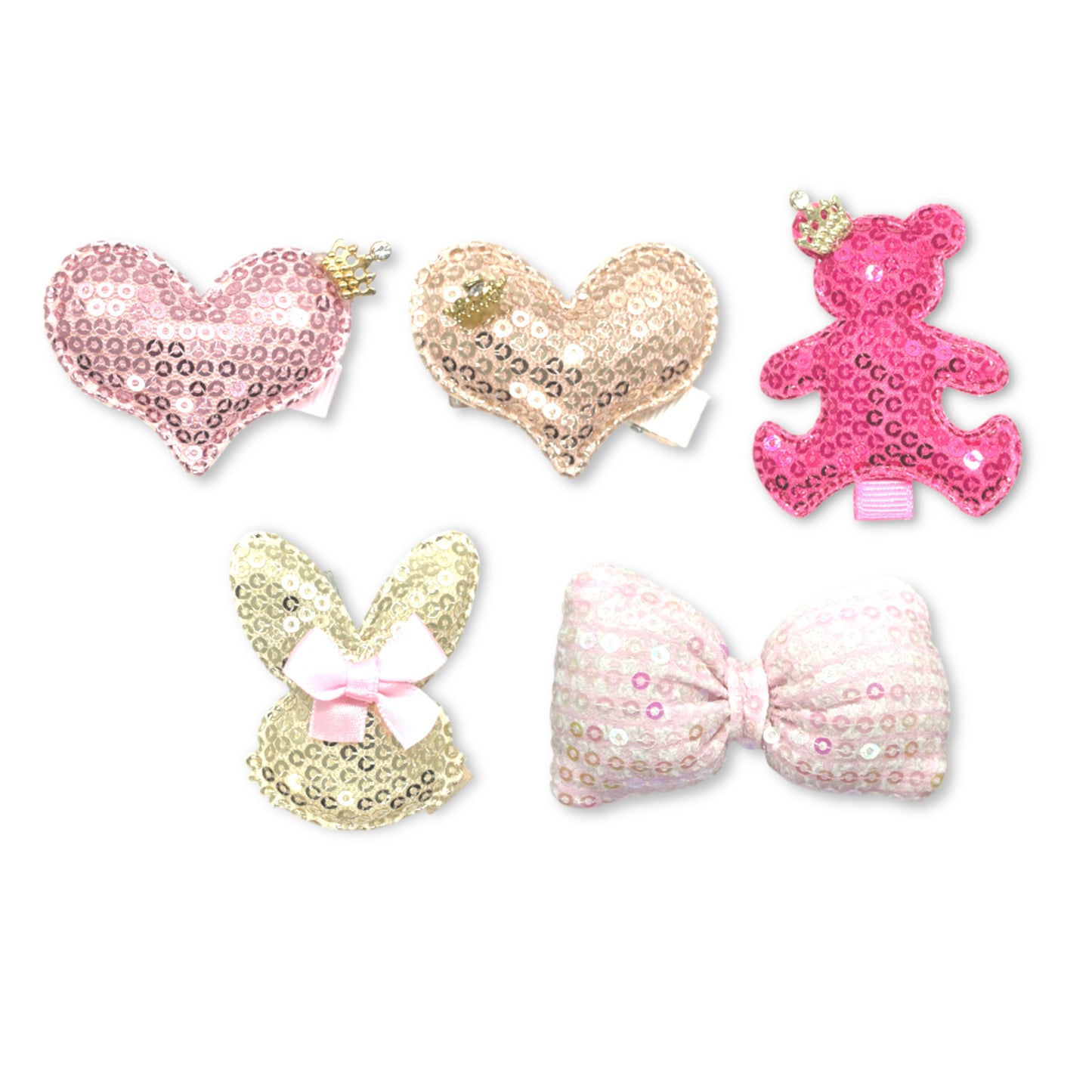 Sparkly Non-Slip Adorable Alligator Hair Clips