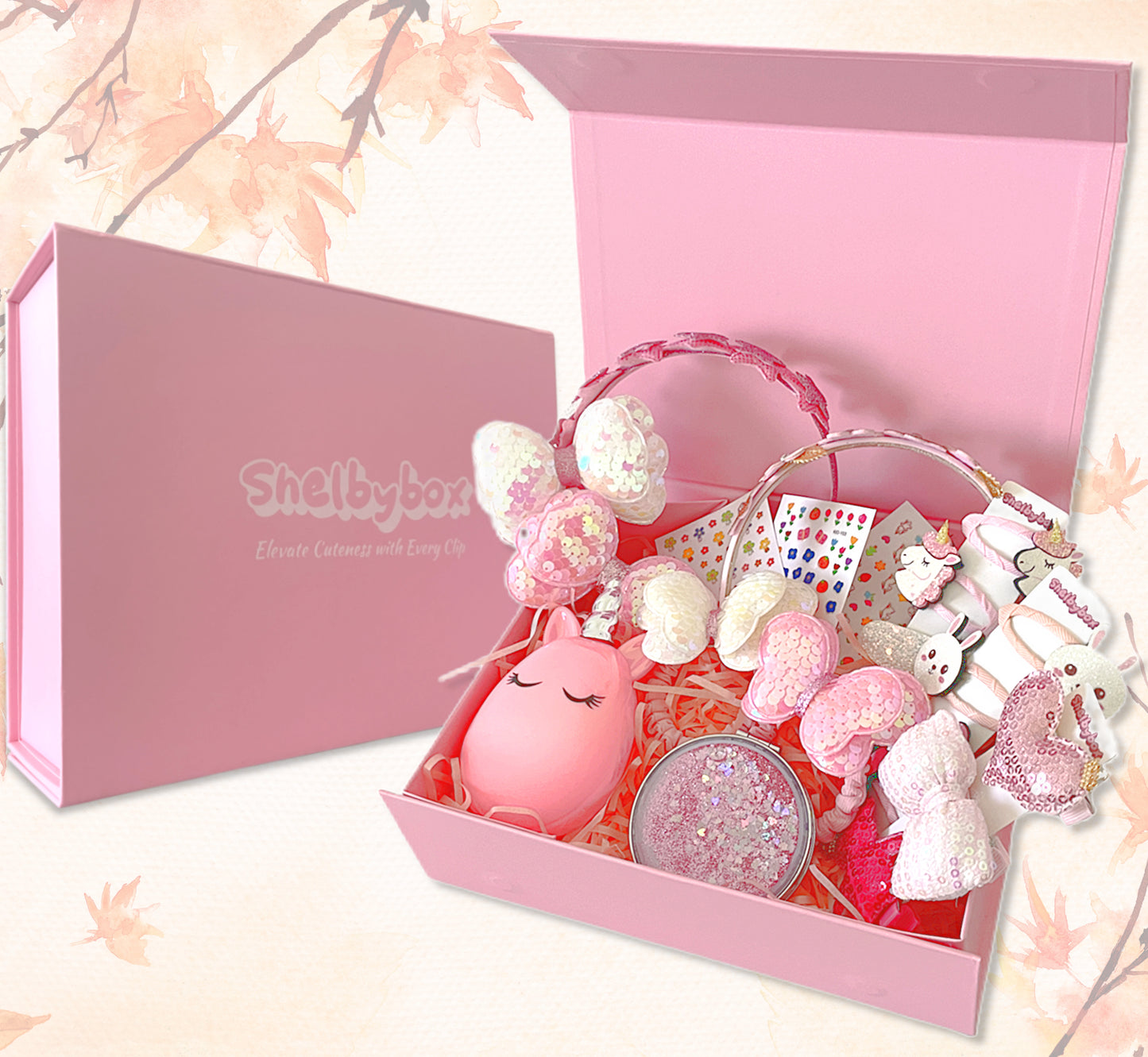 Hair Accessories Gift Set - Purple
