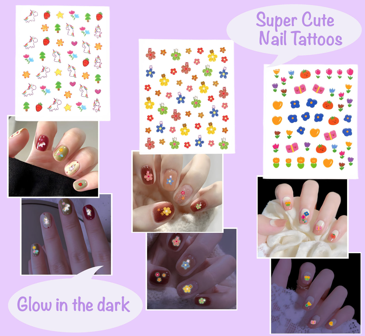 Hair Accessories Gift Set - Purple