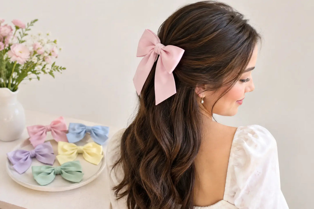 Pastel Bow Trends for Sweet Everyday Style