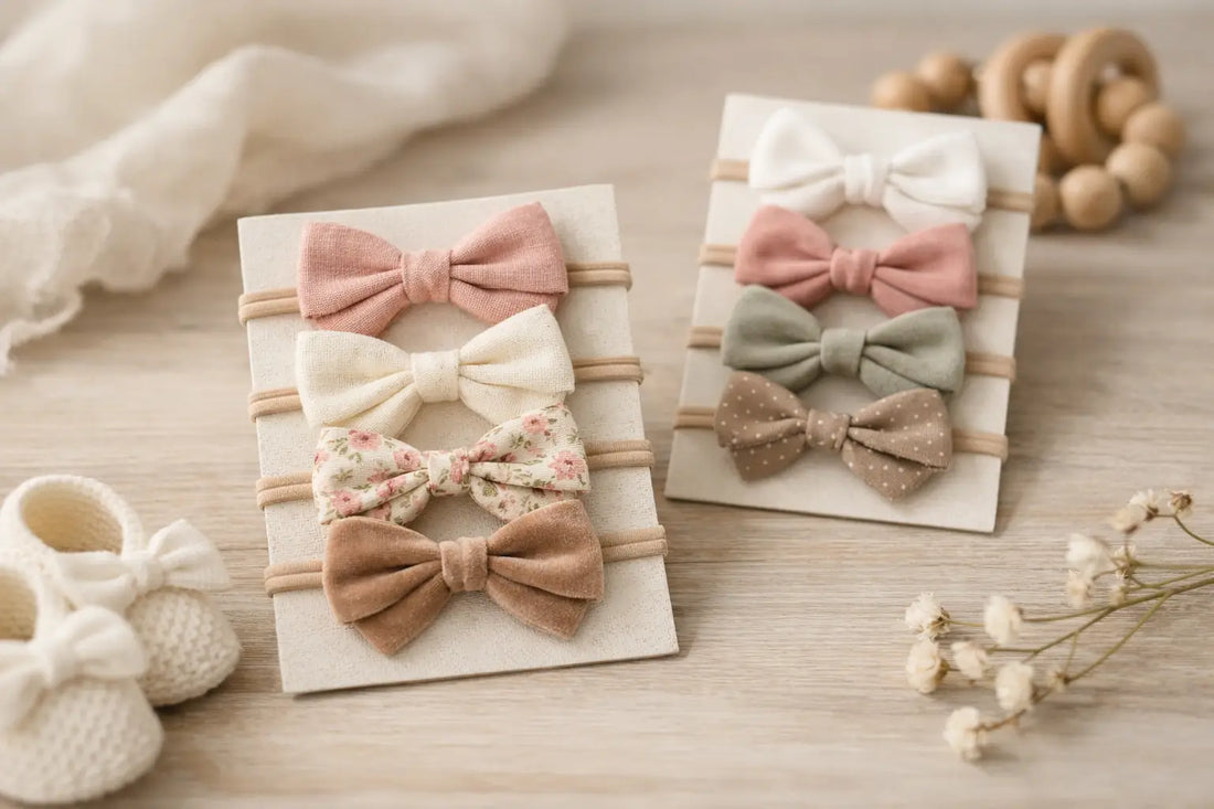 Boutique Baby Hair Bow Sets That Get Worn