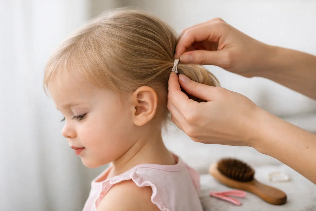 How to Secure Fine Baby Hair Without the Fuss