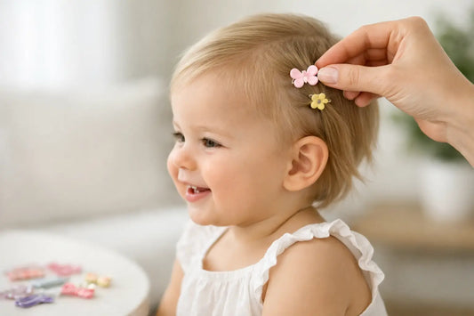How to Put Clips in Baby Hair