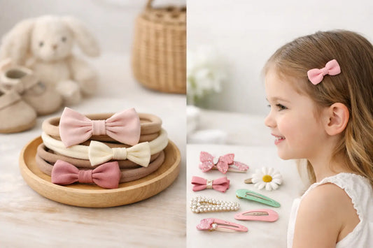 Nylon Headbands vs Clips for Little Girls