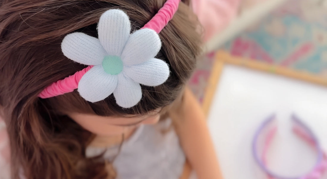 Elevate Your Little Girl Style with the Floral Headband