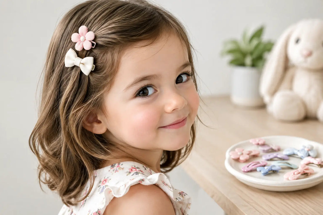 Baby Barrettes That Stay Put and Look Sweet