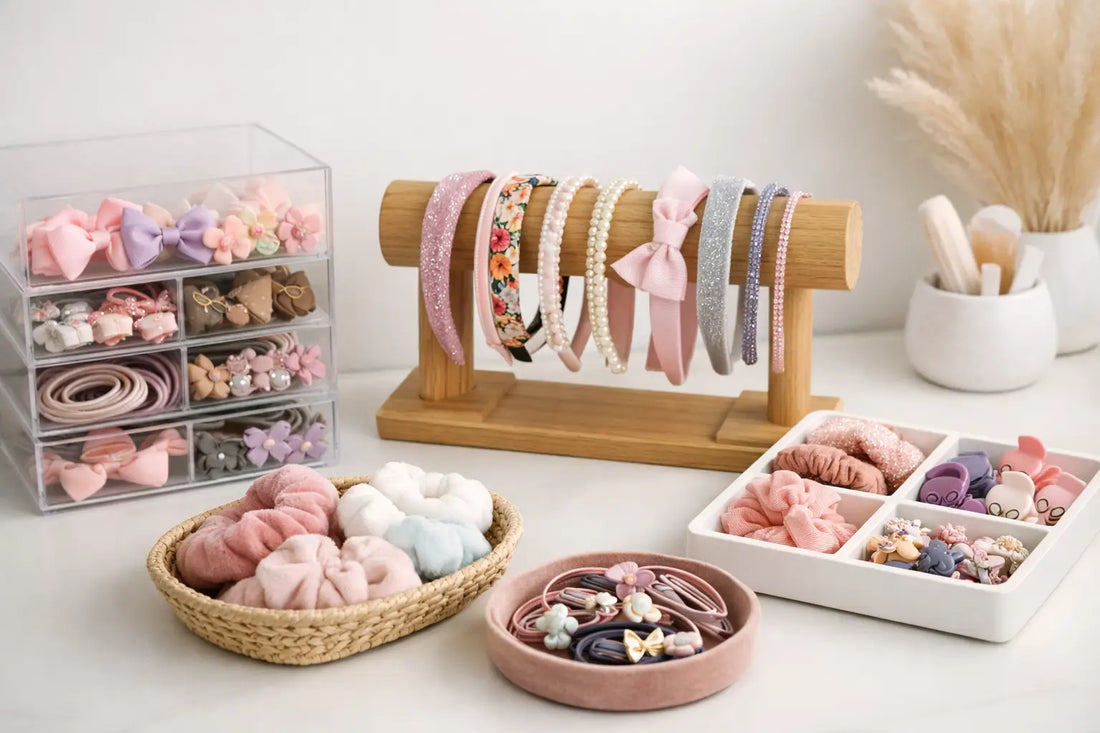 How to Organize Girls Hair Accessories