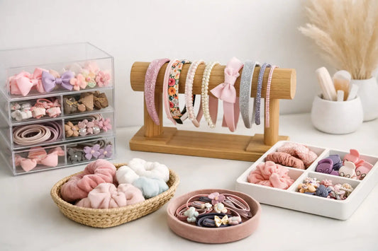 How to Organize Girls Hair Accessories