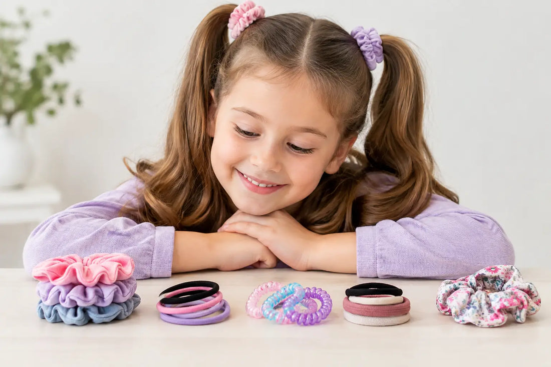 Hair Elastic Comparison for Happy Little Styles