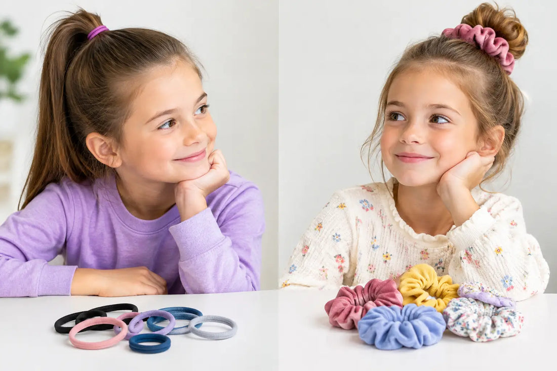 Hair Ties Versus Scrunchies for Kids Compared