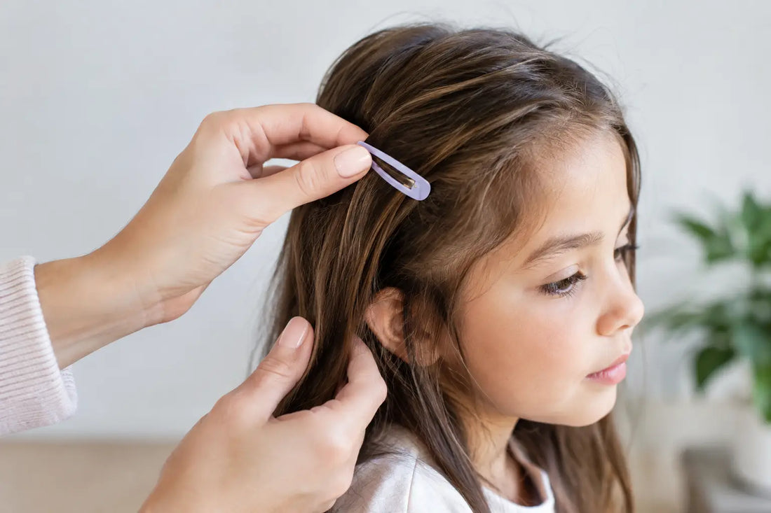 How to Remove Clips Gently From Little Hair