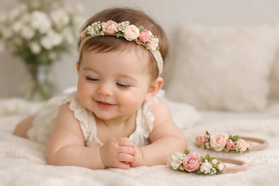 Floral Headbands for Baby Girls That Feel Cute