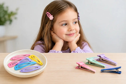Snap Clips Versus Alligator Clips for Little Hair