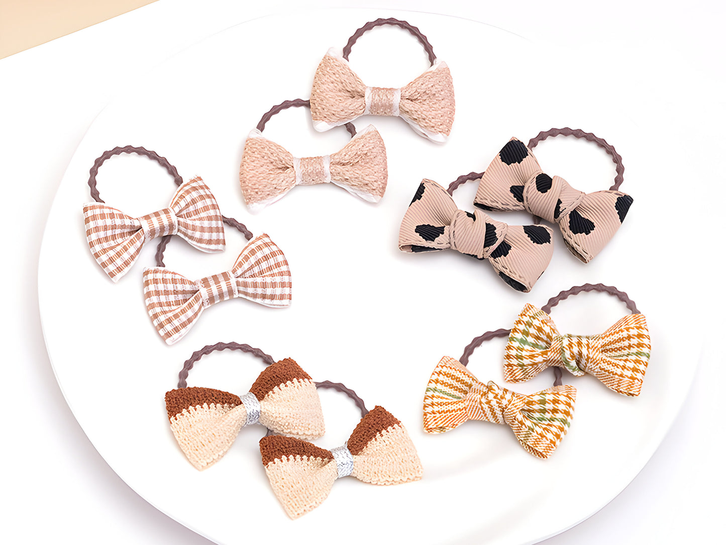 Baby Bow Hair Ties Ponytail Holder