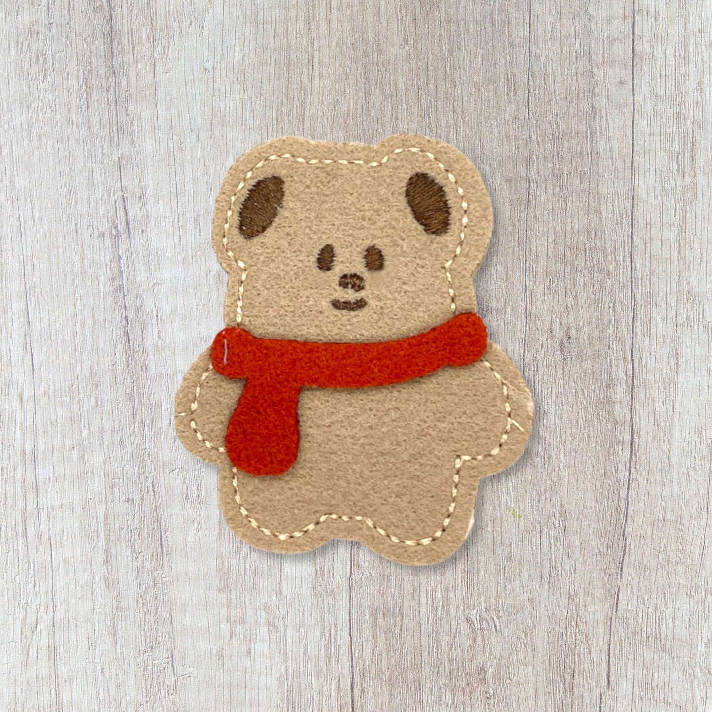 Cute Fabric Lay Flat Hair Snap Clips
