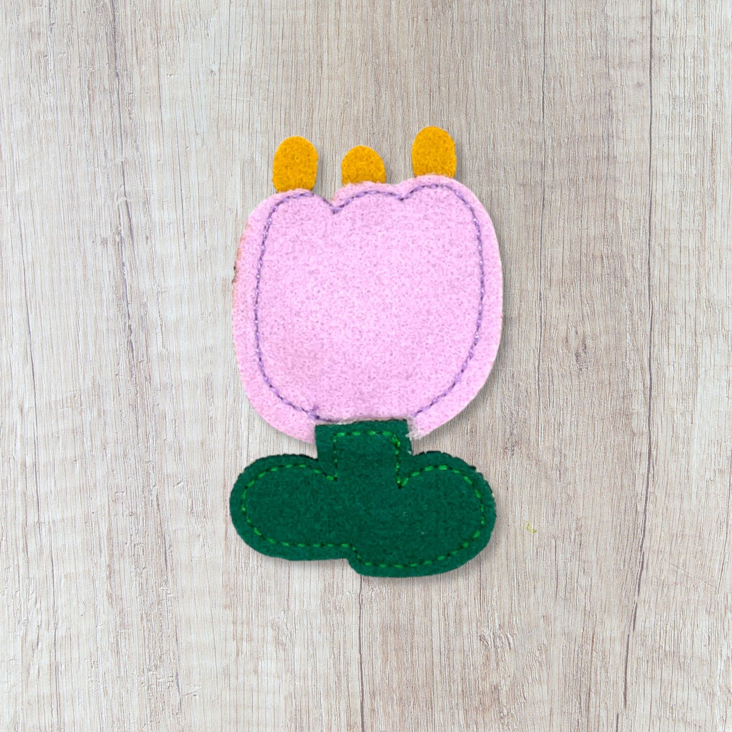 Cute Fabric Lay Flat Hair Snap Clips