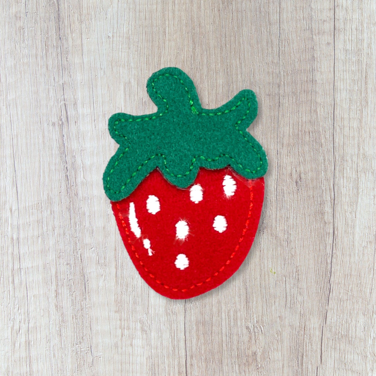 Cute Fabric Lay Flat Hair Snap Clips